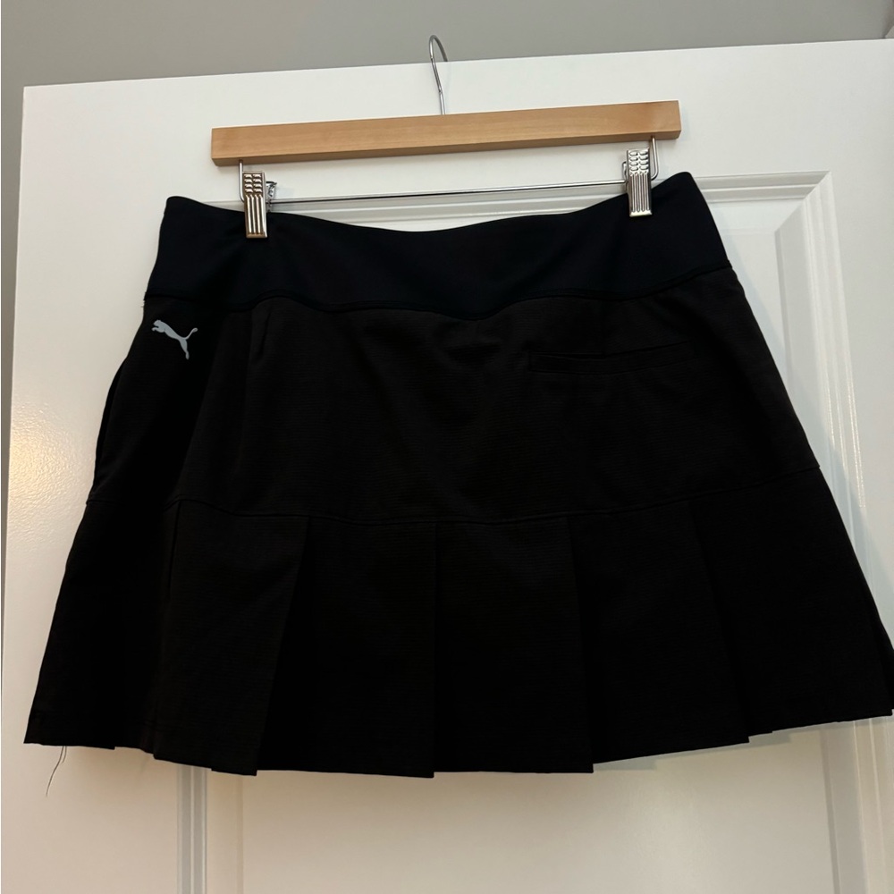 Puma Ruffled Skort in Black Size XL - Picture 3 of 5